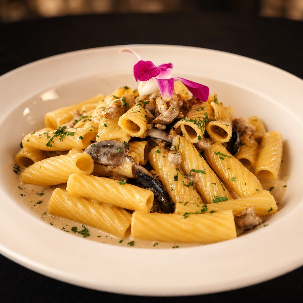 Truffle Rigatoni.