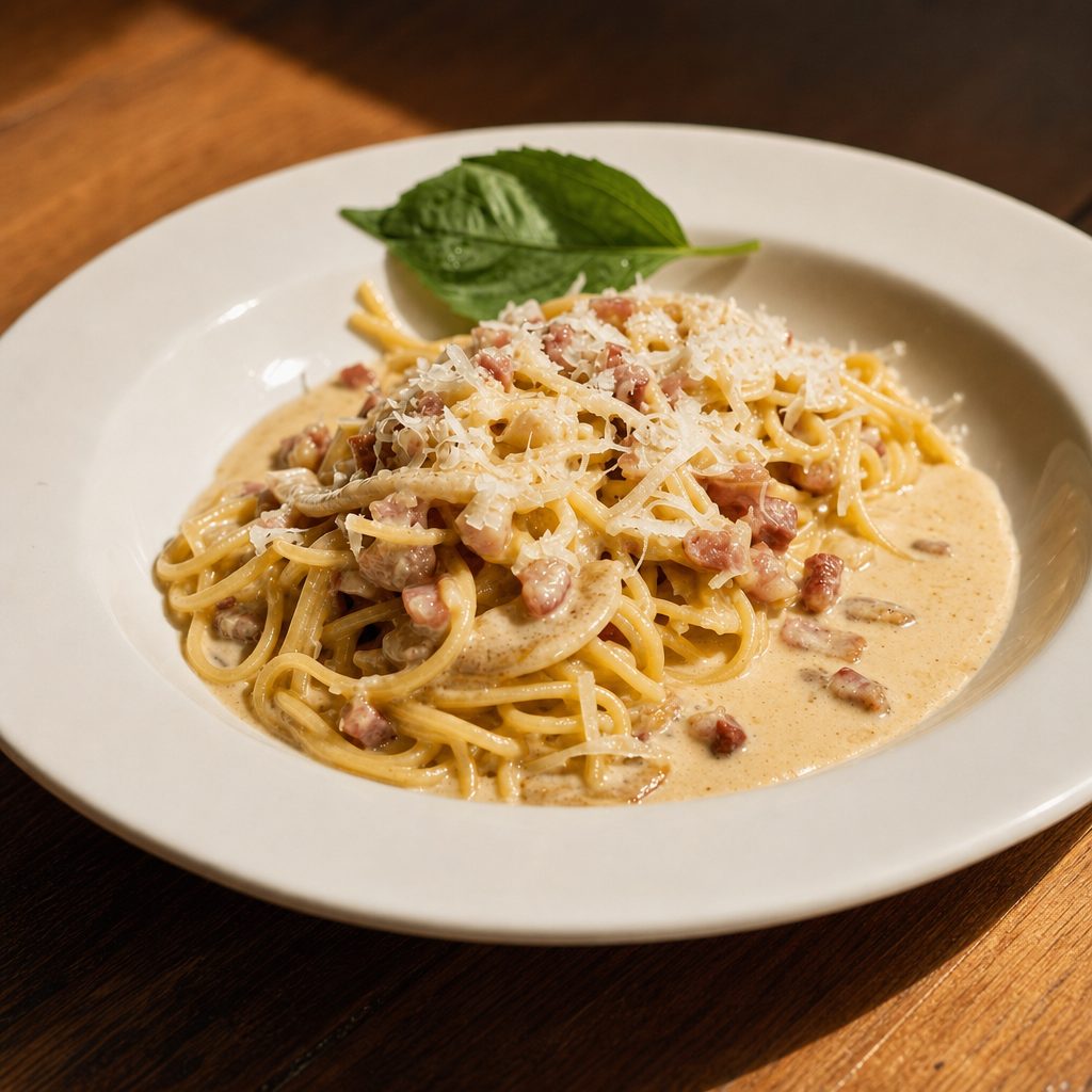 Spaghetti Carbonara.