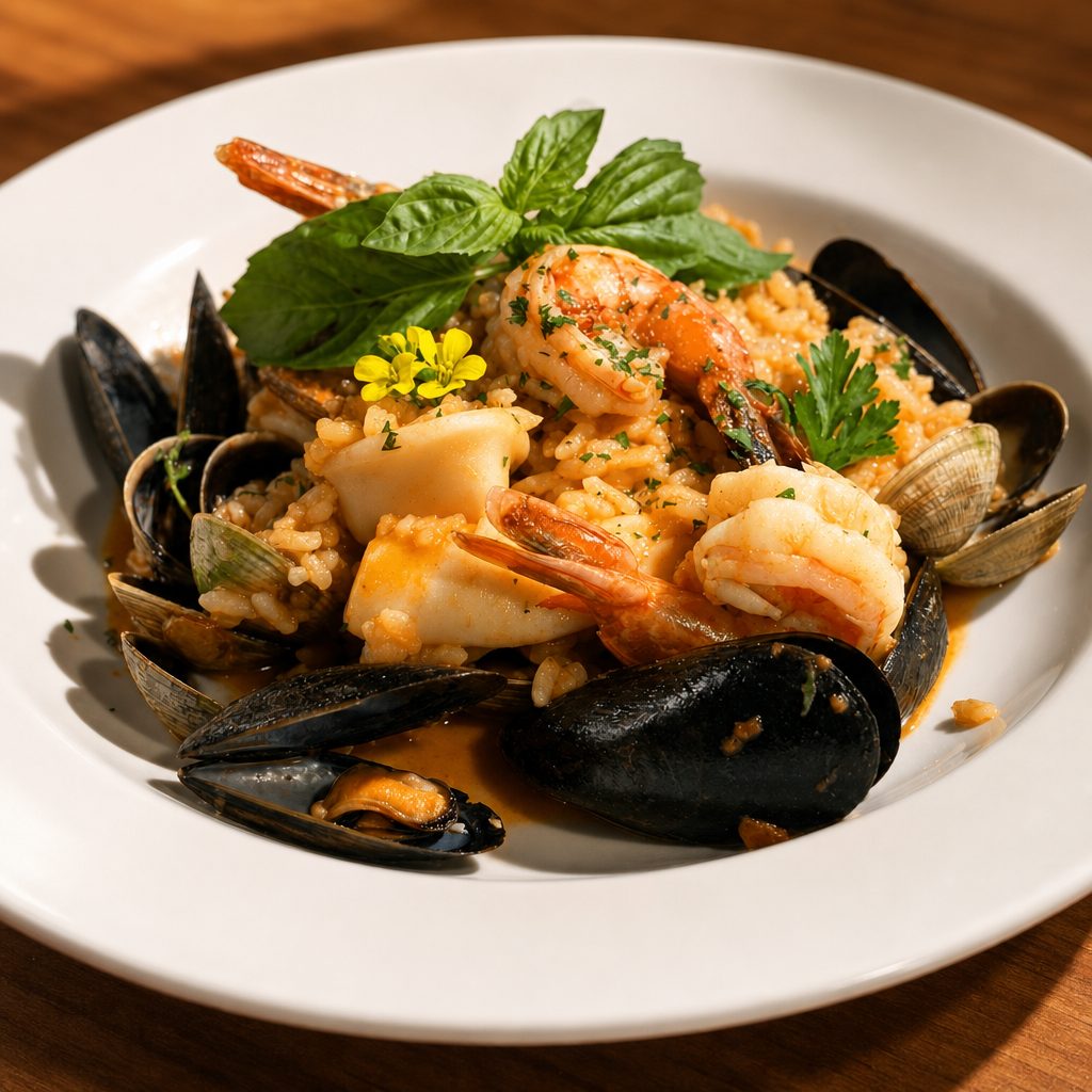 Risotto Pescatore.